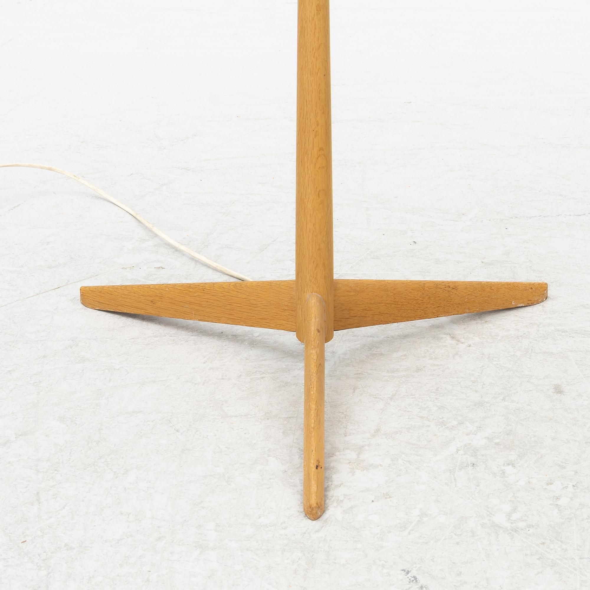 Floor lamps, a pair, second half of the 20th century.