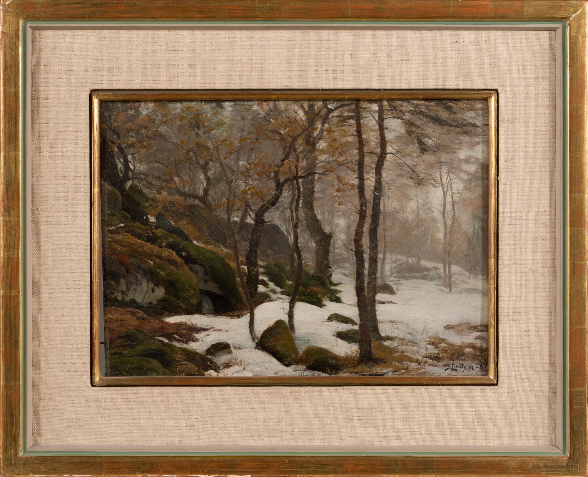 Berndt Lindholm, Talvimaisema.