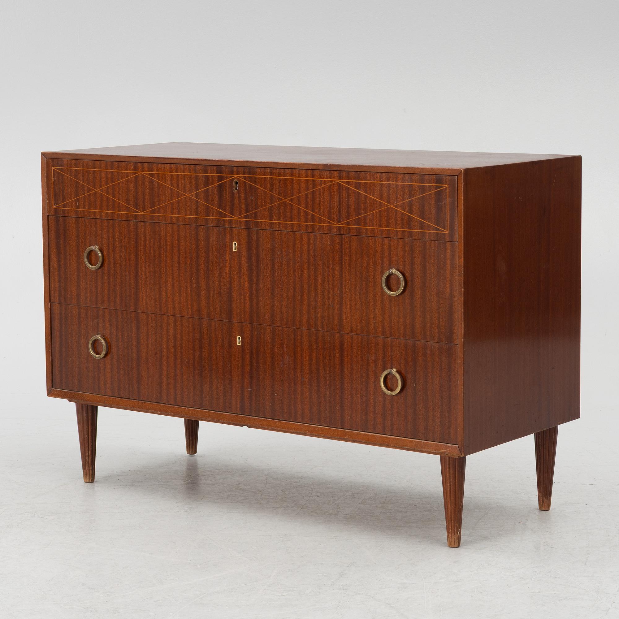 Chest of drawers, Swedish Modern, 1940s.