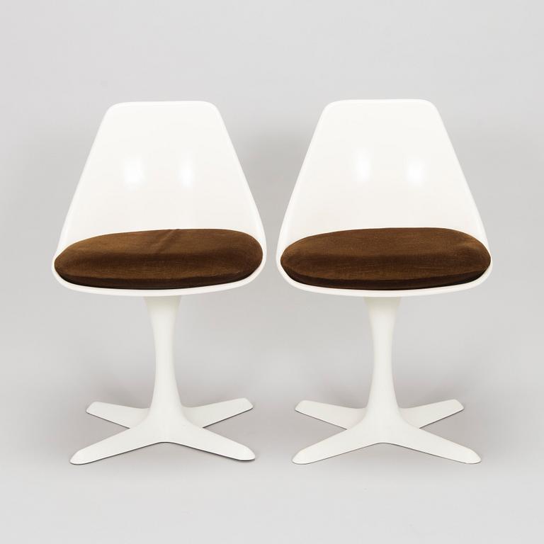 Maurice Burke, six 1960s chairs for Arkana, United Kingdom.