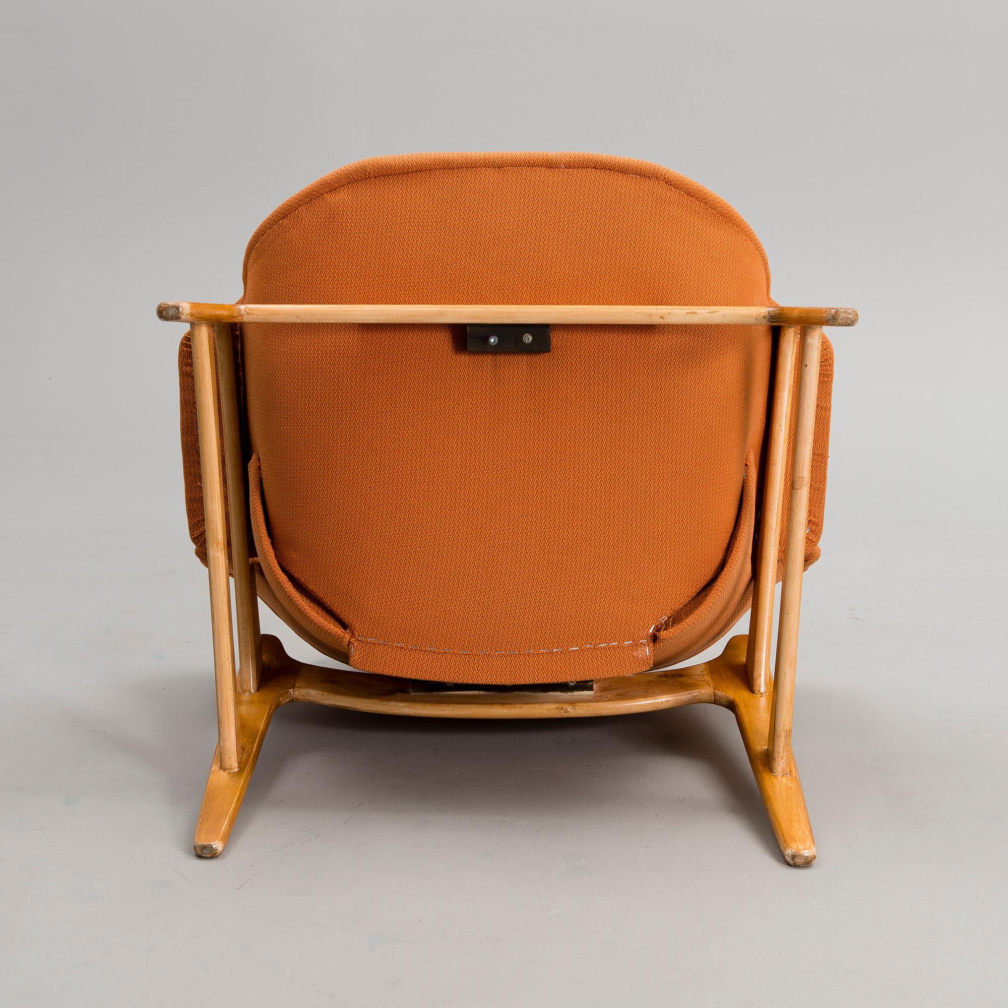 CARIN BRYGGMAN, An armchair, manufacturer Boman, Finland, 1950s.