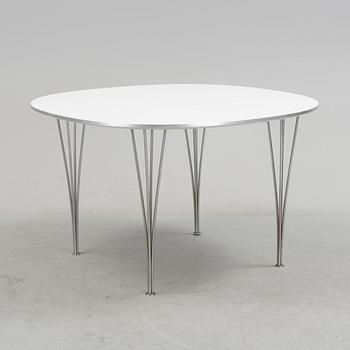 BRUNO MATHSSON, bord, "Supercirkel", Fritz Hansen, 1980.