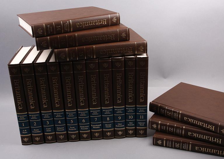 BÖCKER, 30 band, "The New Encyclopaedia Britannica", University of Chicago, 1987.