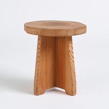 David Rosén, a pine stool 'Berga', Nordiska Kompaniet, Sweden 1930-1940s.