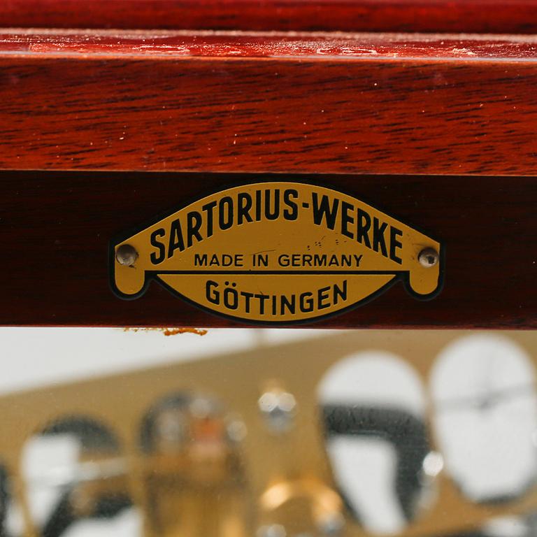 VÅG, Sartorius Werke, Göttingen, omkring 1900-talets mitt.