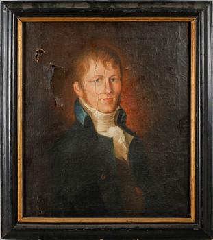 OKÄND KONSTNÄR, olja på duk, 1800-tal.