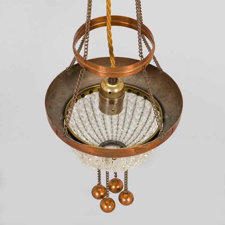 An early 20th century pendant light by Allan Helenius.