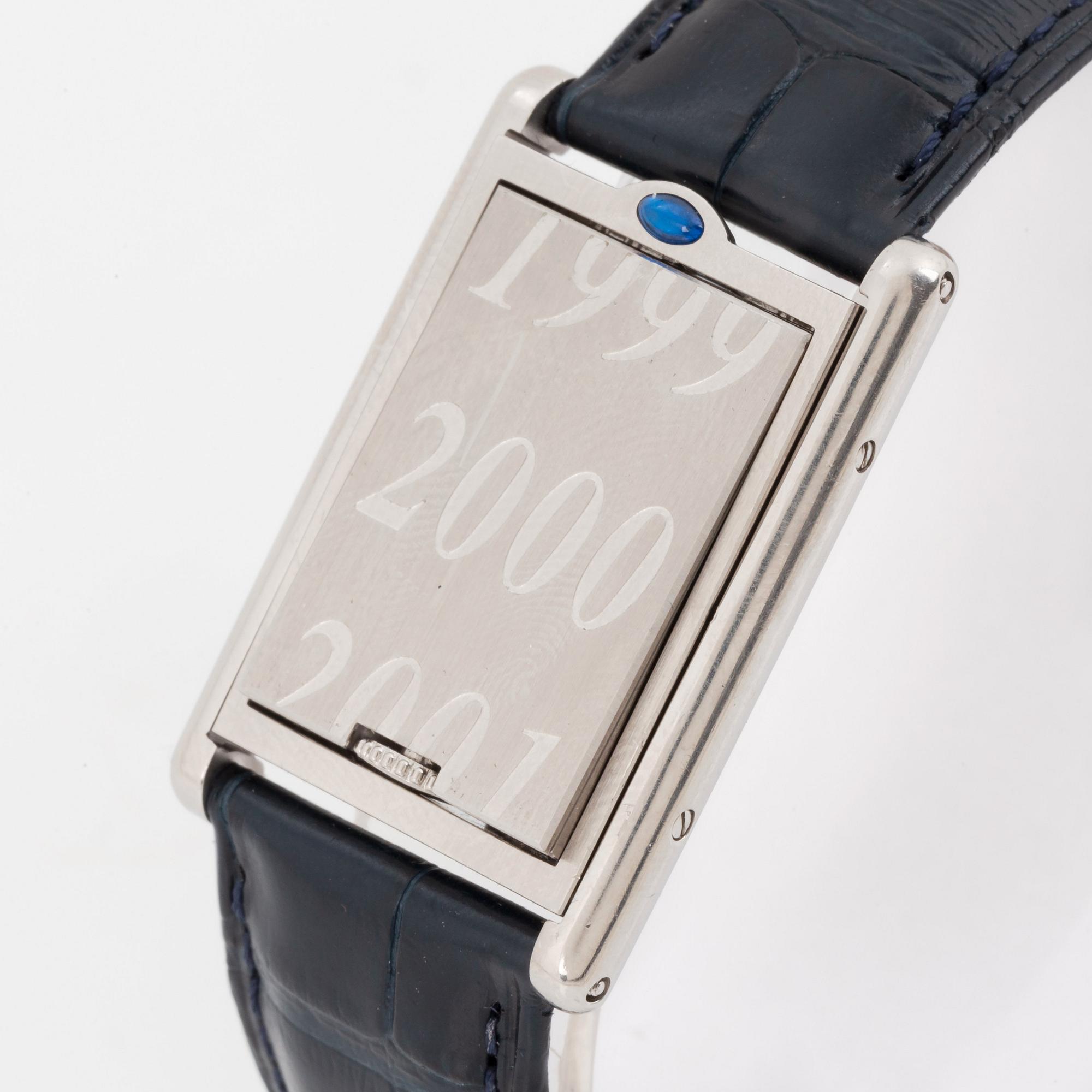 Cartier Tank Basculante Millenium Edition Bukowskis