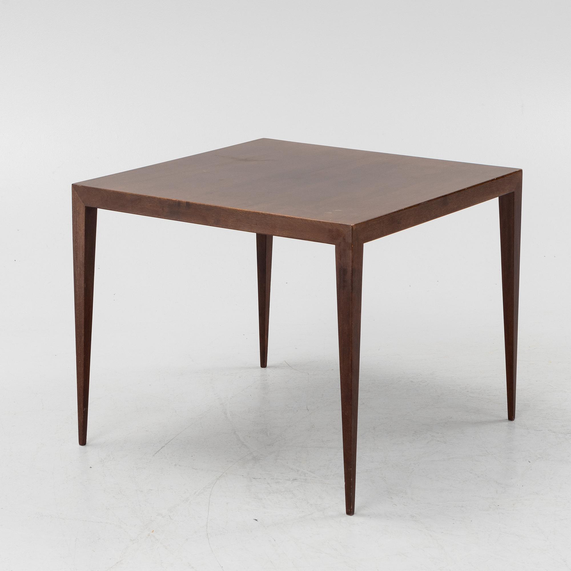 Severin Hansen, soffbord, Haslev Møbelfabrik, Danmark, 1960-tal.