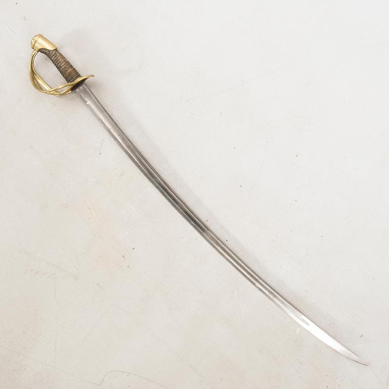 Saber, French, 1822 cavalry pattern.