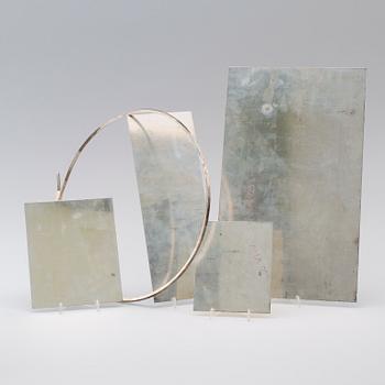 PARTI STERLINGSILVER, obearbetat. Vikt ca 1802 gram.