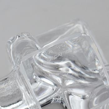 HELENA TYNELL, vas, glas, Riihimäen Lasi Oy, signerad.