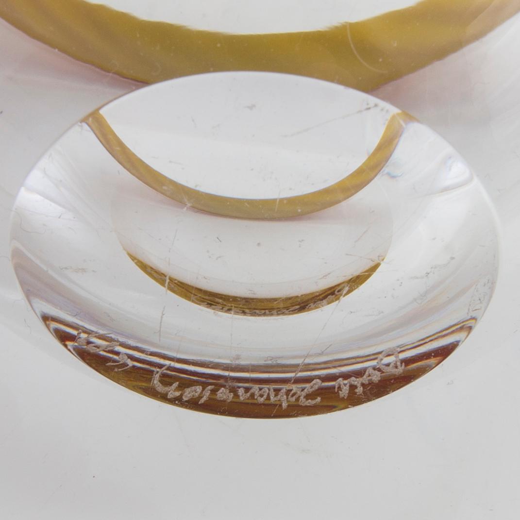 Berit Johansson, 2 signed bowls.