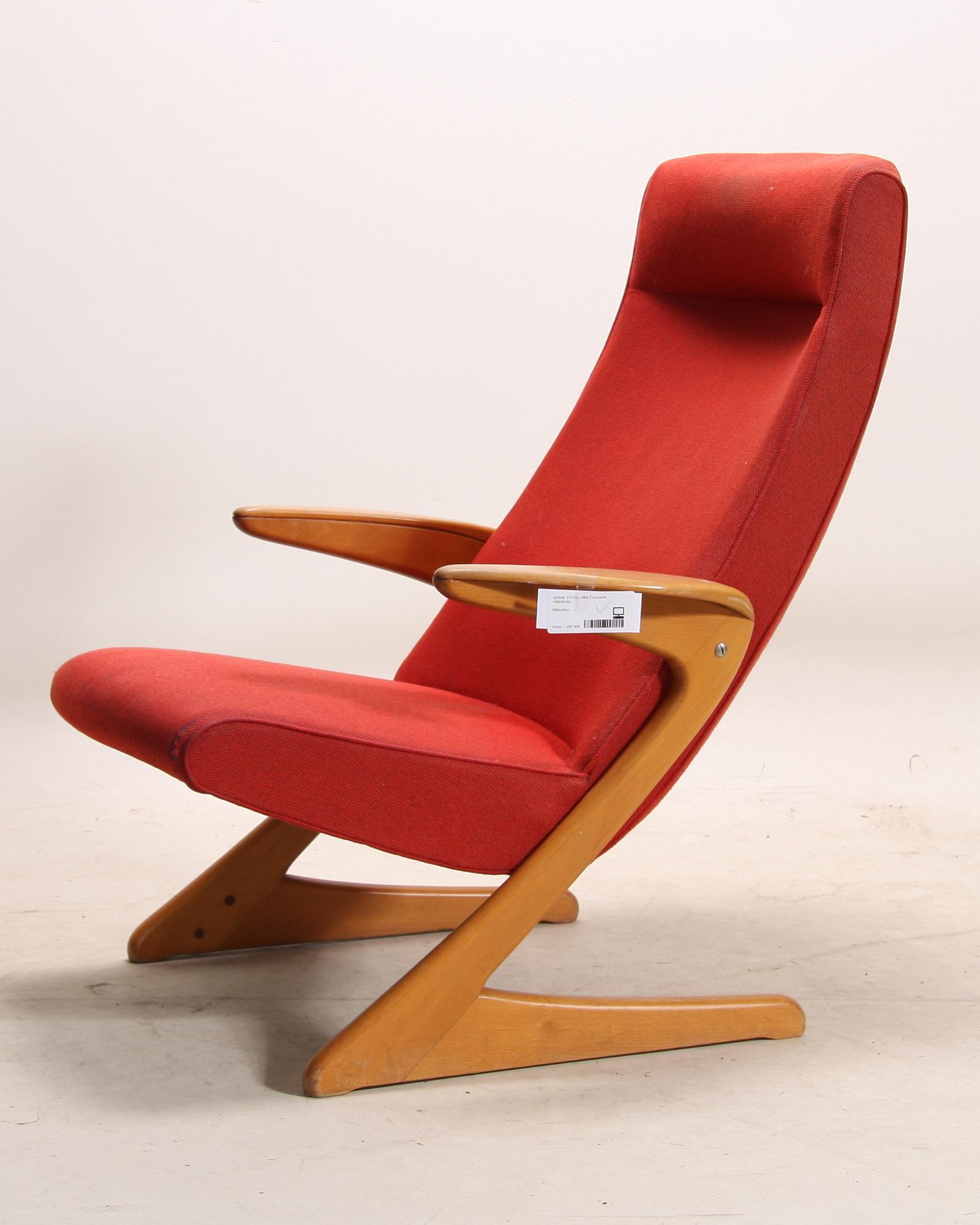 FÅTÖLJ, NKs Triva-serie, 1950/60-tal.