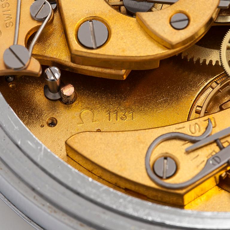 Omega, sekuntikelloja, 5 kpl, Rattrapante, kronografi, 65 mm.