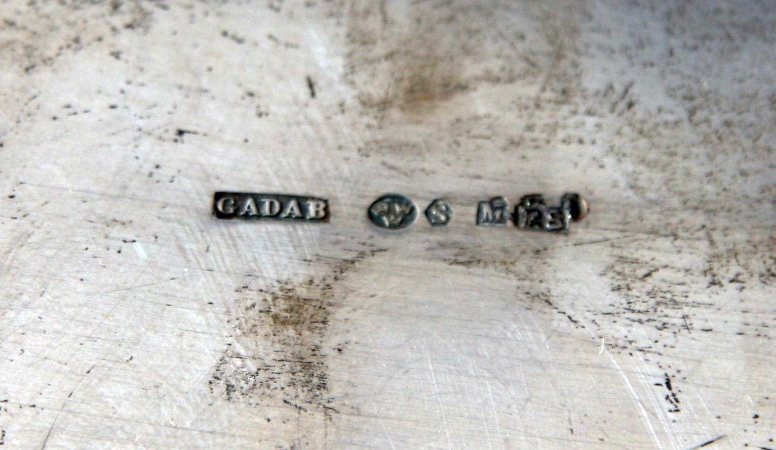 SKRIN, silver, barockstil, GADAB, 1943.