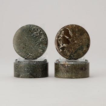 ASKAR med LOCK, två stycken. Sverige, 1800-tal.