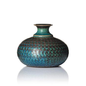 64. Stig Lindberg, a stoneware vase, Gustavsberg Studio 1963.