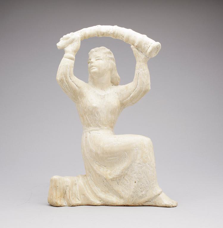 FIGURIN, stengods, Harald Salomon, Rörstrand, 1900-talets mitt.