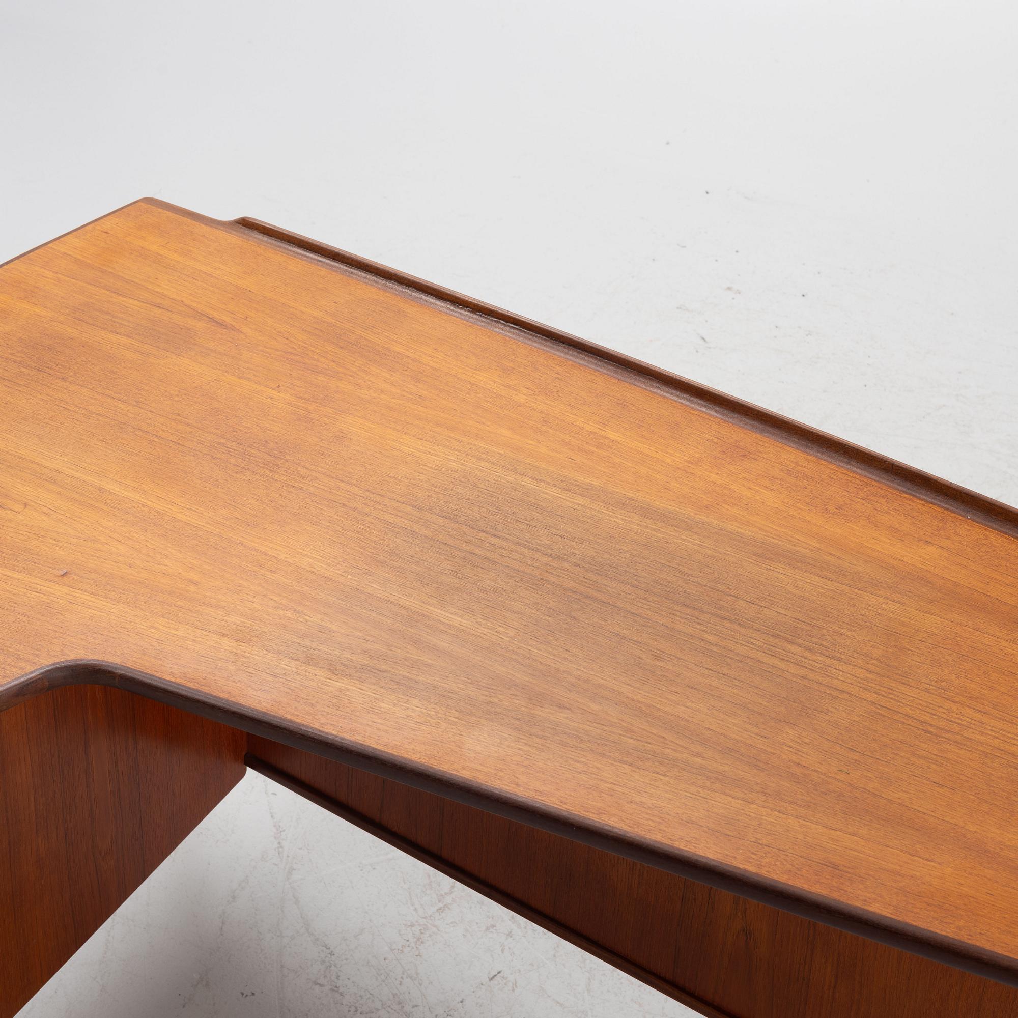 Göran Strand, skrivbord, Lelångs Möbelfabrik, 1850/60-tal.