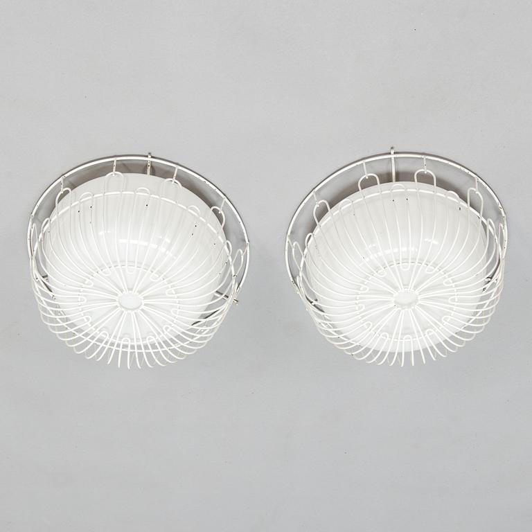 Lisa Johansson-Pape, a pair of mid-20th-century '1115 /71-115' ceiling lights for Stockmann Orno.