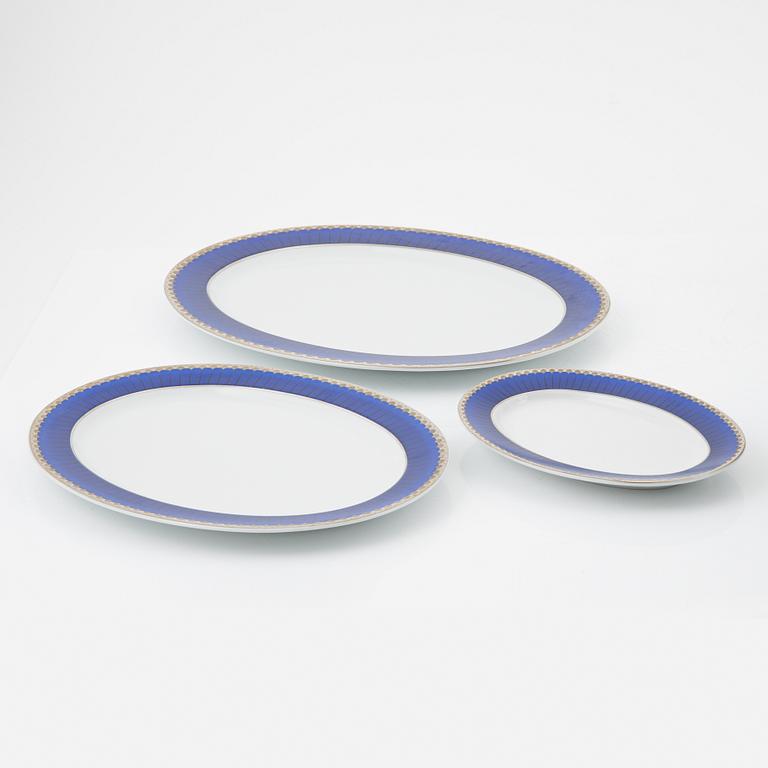 Sigvard Bernadotte, matservis, 42 delar, porslin, "Millennium Marianne", Christineholm, Fyrklövern.