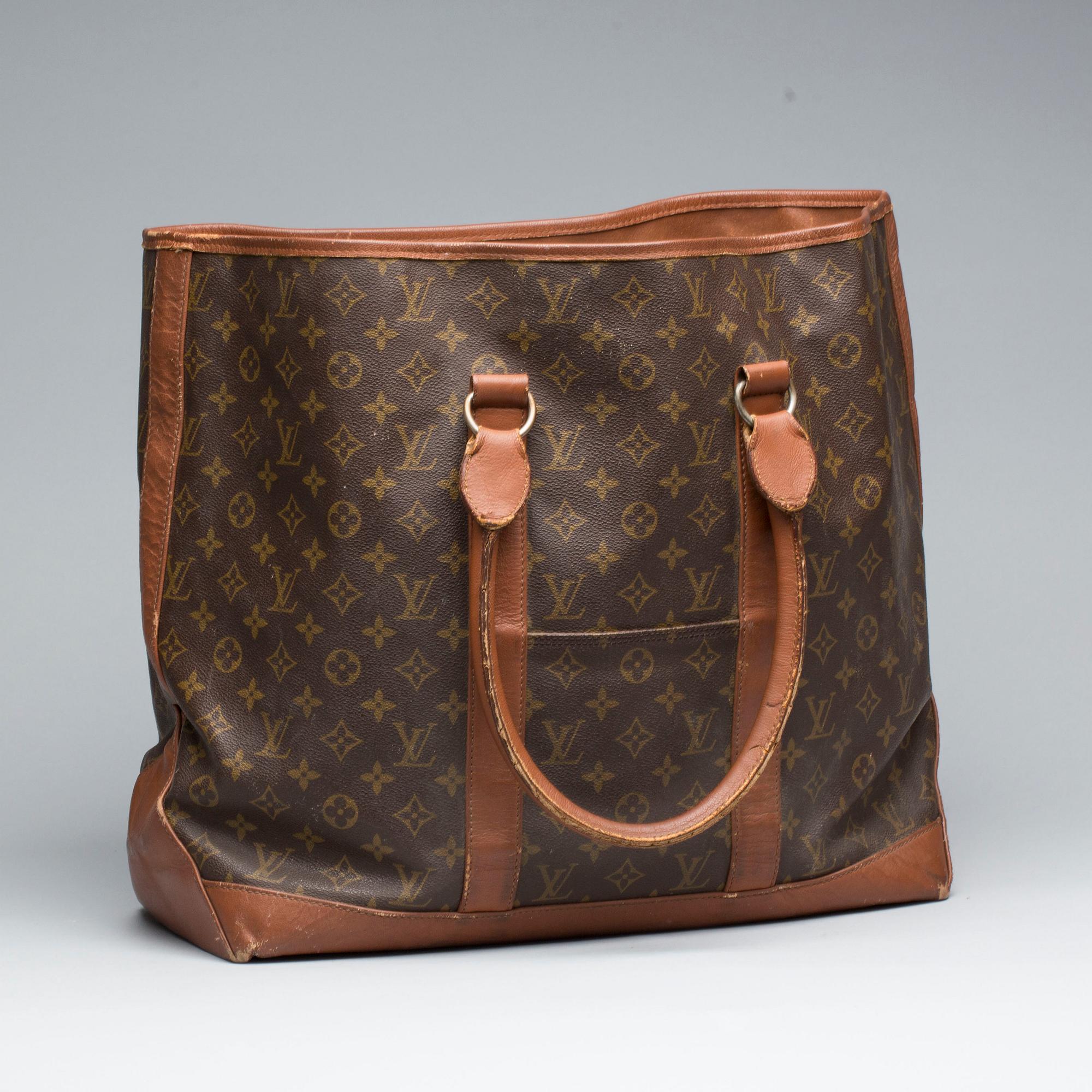 VÄSKA, "Sac Weekend GM", Louis Vuitton, 1980-tal.