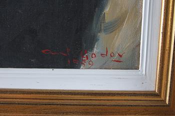GODOY, ANTHONY. Olja på duk, sign o dat 1959.