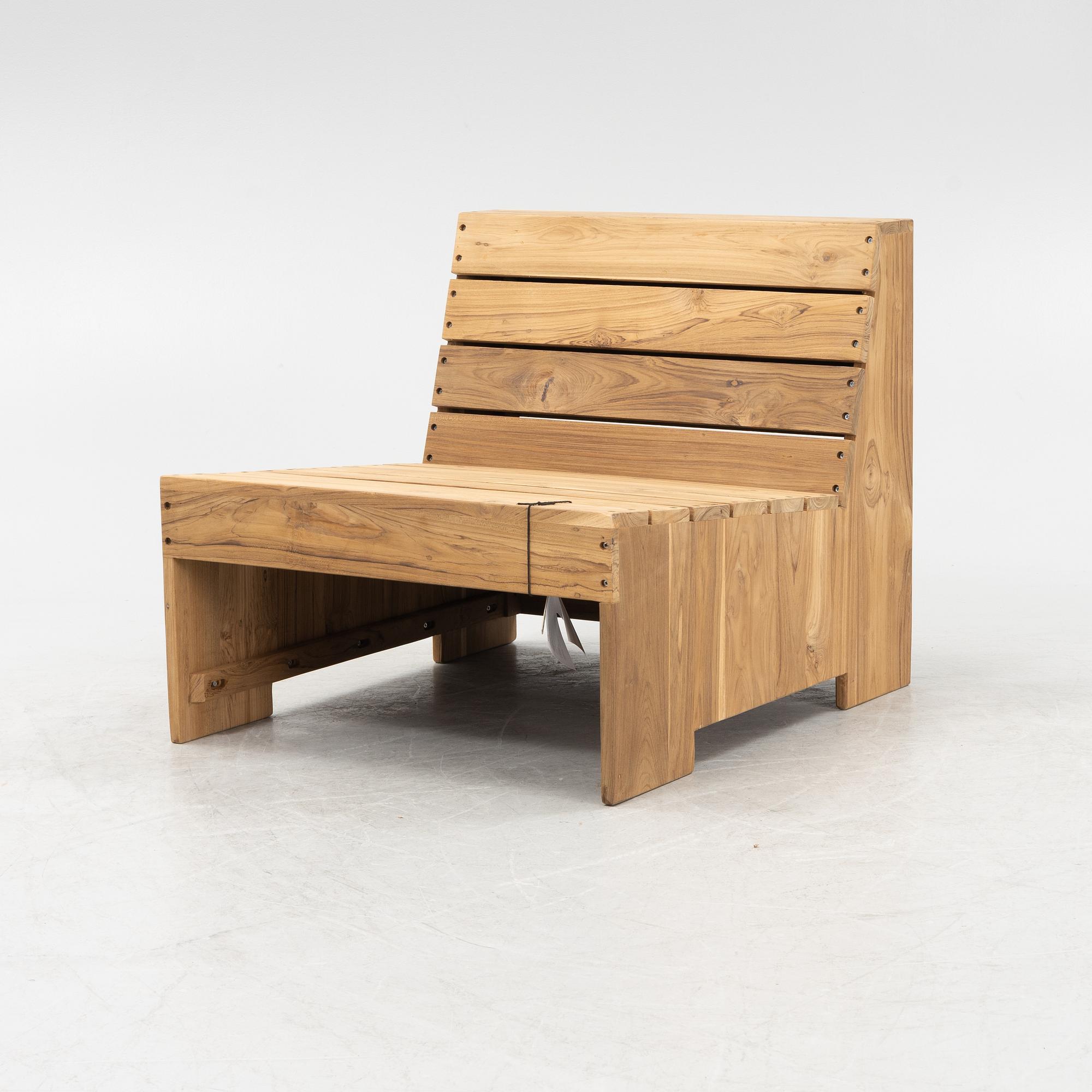 A 'Woodie' teak lounge chair from House Doctor.