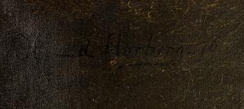 HILDEGARD NORBERG, olja på duk, signerad.