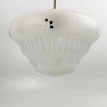 Ceiling lamp, mid-20th century.