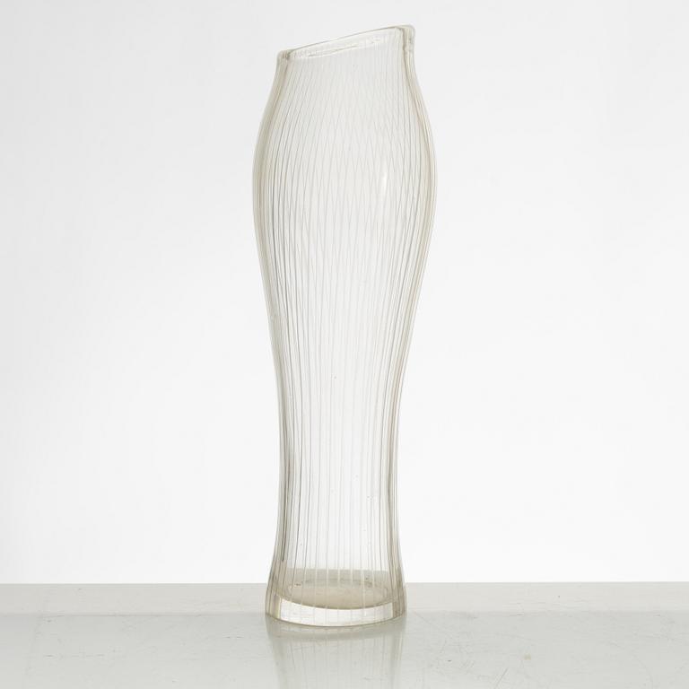 Tapio Wirkkala, a model '3215' glass vase, Iittala, Finland.