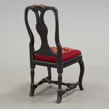 An 18th century chair.