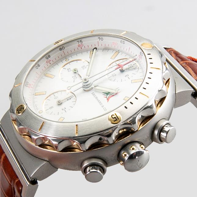 EBERHARD & CO Chrono Master Frecce Tricolori wristwatch 40 mm.