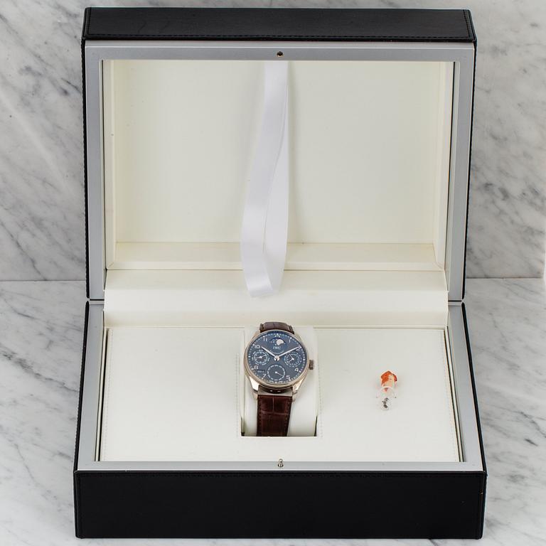 IWC, Schaffhausen, Portugieser, Perpetual Calendar, wristwatch, 42 mm,