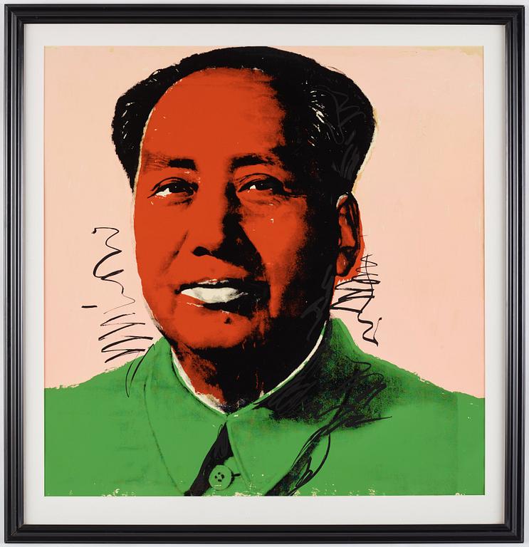 Andy Warhol, "Mao".