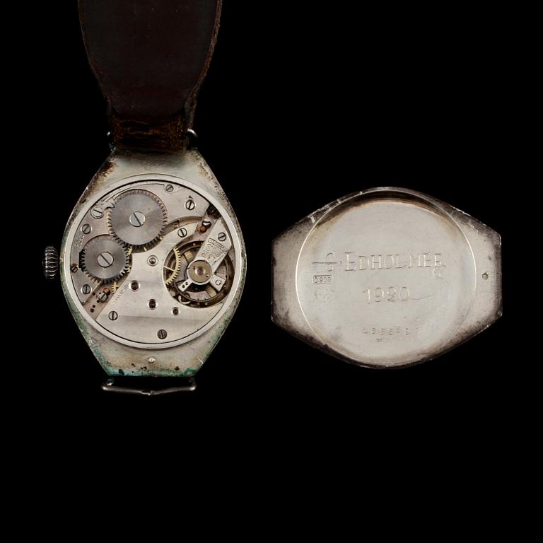 ARMBANDSUR, silver, 1920-tal.