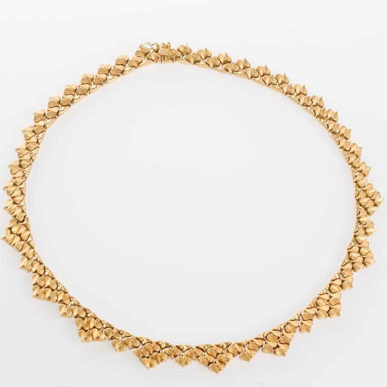 HALSBAND, 18K guld.