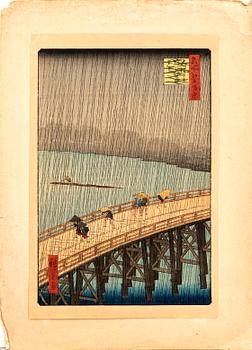 Ando Utagawa Hiroshige, after, color woodcut, Japan, early 20th century.