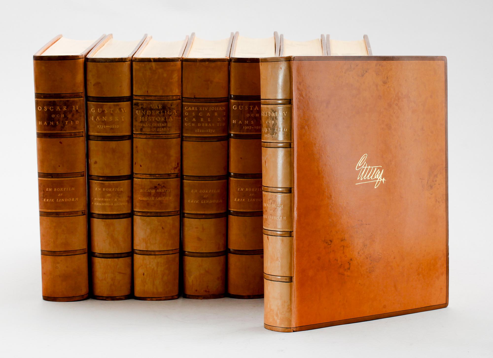 BÖCKER, 8 vol, biografier, bla om Oscar II.