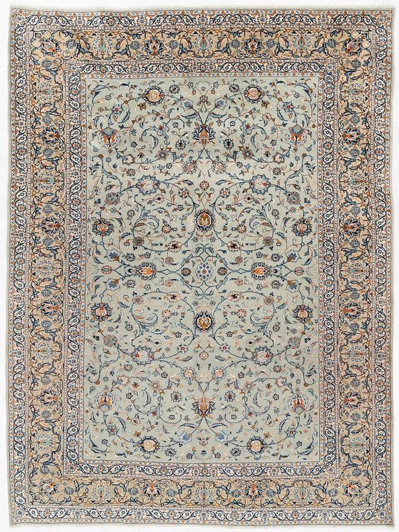Carpet, Keshan, approx. 330 x 245 cm.