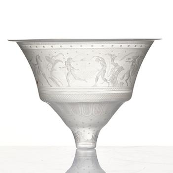 lampkupa, modell "165", Orrefors, 1920.