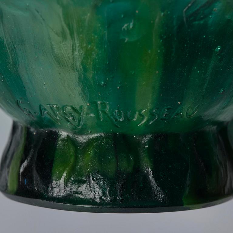 Gabriel Argy-Rousseau, a "Garland" pâte de cristal bowl, model 25.10, France, ca. 1925.