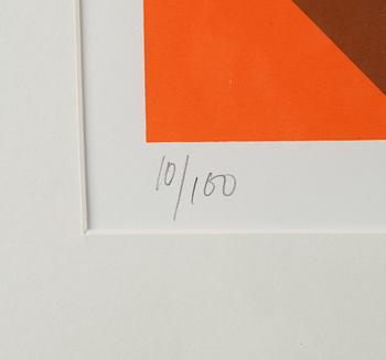 PAUL OSIPOW, serigrafi, signerad, daterad -90 och numrerad 10/100.