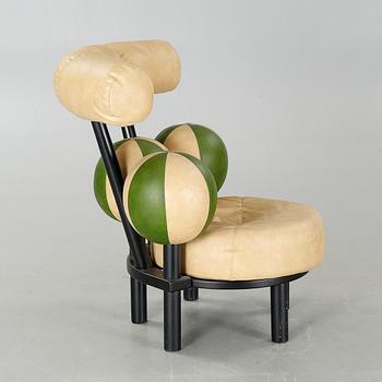 PETER OPSVIK, fåtölj, "Globe", Stokke Møbler, modell i produktion från ca 1985.