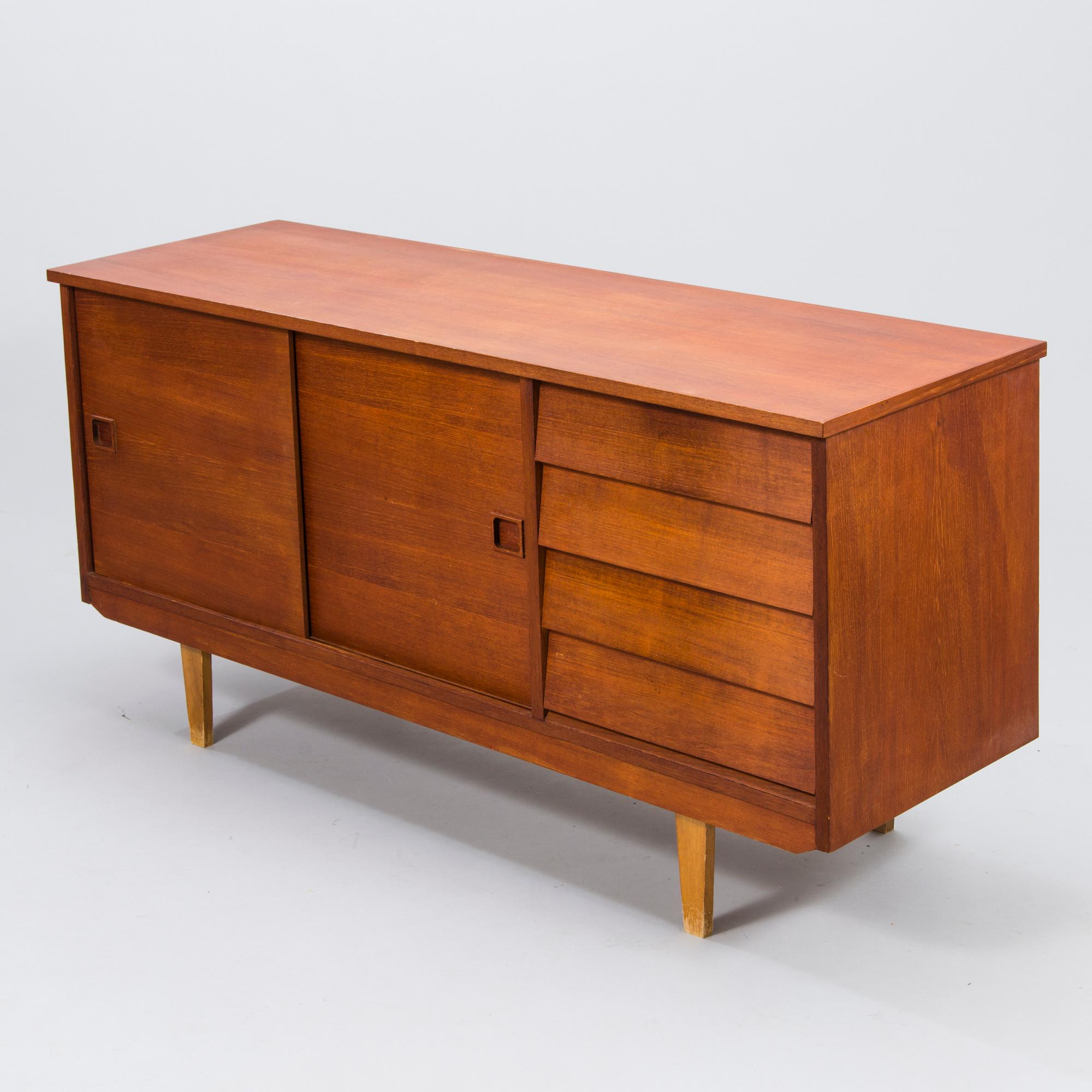 SKÄNK / SIDEBOARD, teak, 1900-talets mitt.