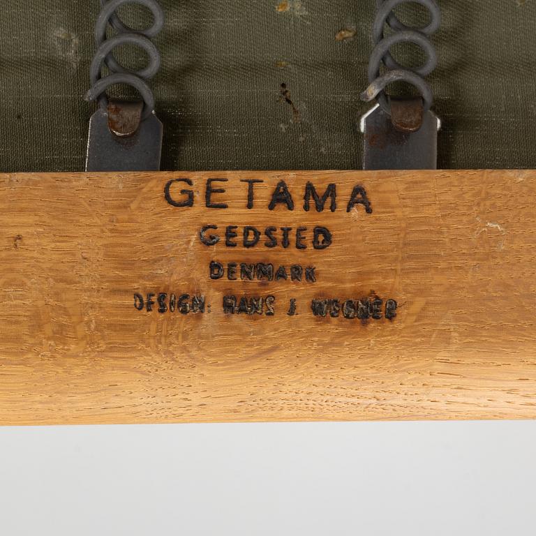 Hans J. Wegner, a "GE 290" sofa, Getama, Gested, Denmark.