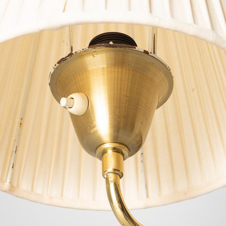 A floor lamp, AB Armaturhantverk, Gothenburg, mid-20th Century.