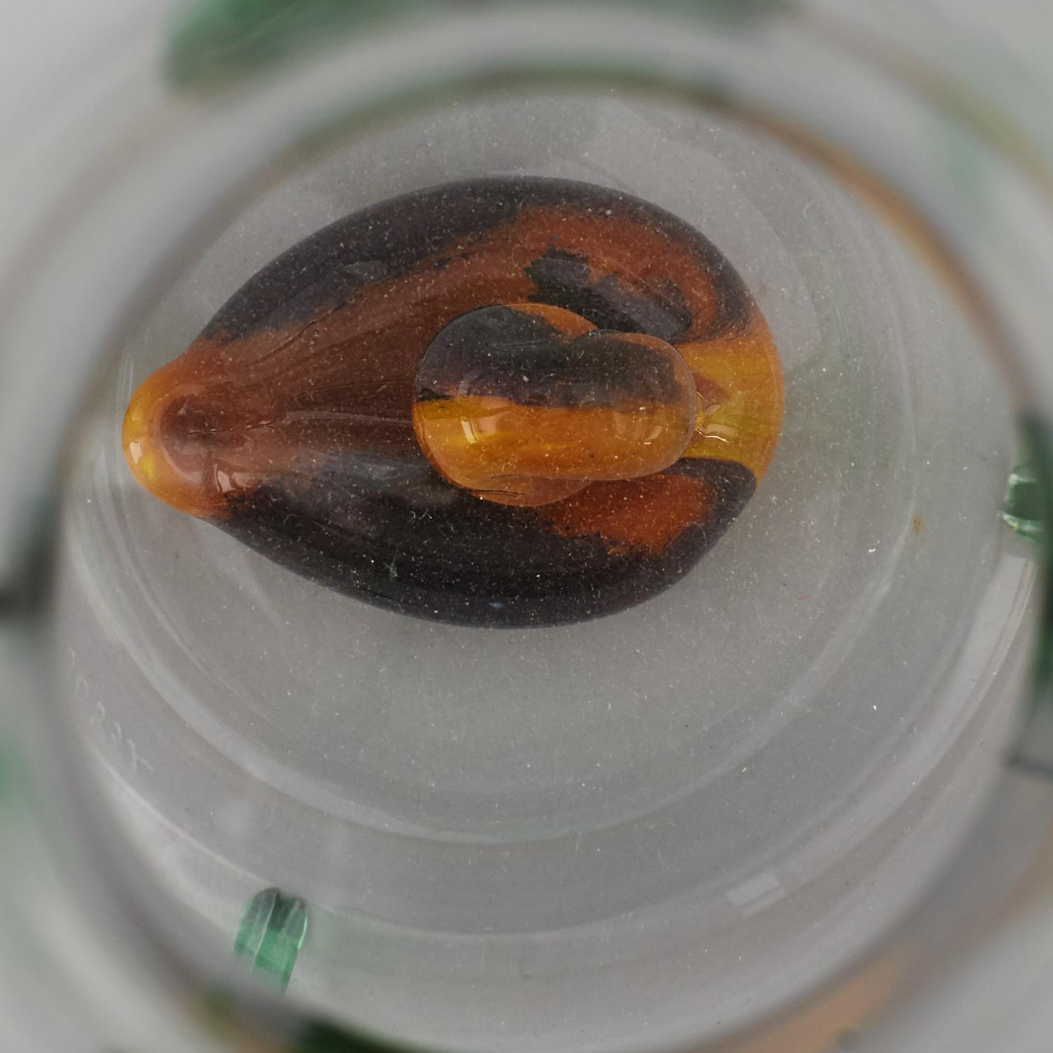 KANNA, glas, "New Friends" Ernst Billgren, Kosta Boda, sent 1900-tal.