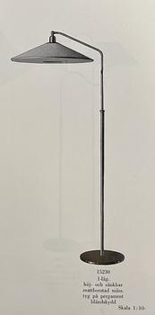 Harald Notini, a pair of floor lights model "15230", Arvid Böhlmarks Lampfabrik, 1940's.